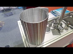 Màn hình sợi lưỡi liễu 304 thép không gỉ vòi lọc OD 53mm