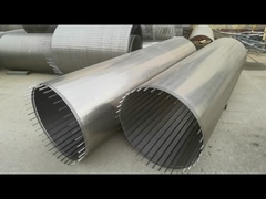 Lọc trống quay bằng dây hình nêm SS304 cho xử lý nước thải