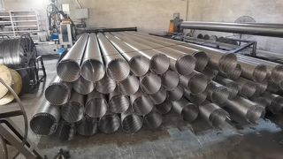 Xi lanh màn hình bọc dây SS304 Johnson chuyên nghiệp