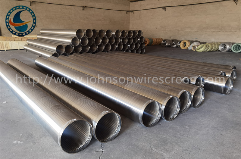 Màn hình dây Johnson nhựa nhựa có carbon thấp cho giếng nước để kiểm soát cát