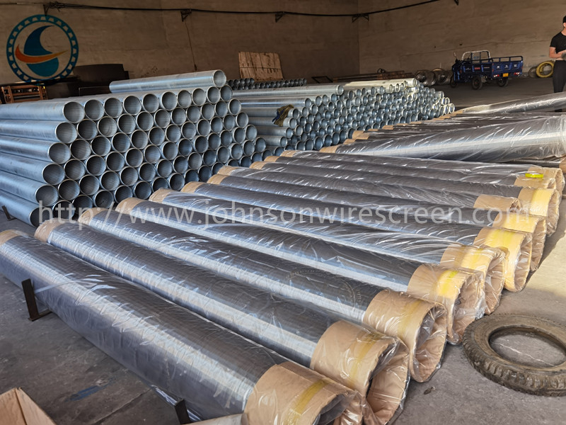 Johnson Wedge Wire Screen Filter cho lọc chính xác trong ngành công nghiệp