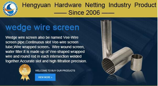 SS304 Bộ lọc màn hình sợi dẹp để cải thiện hiệu suất lọc