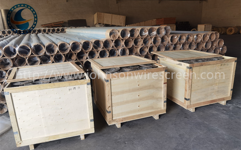 Không tắc nghẽn bộ lọc màn hình dây thép SS304 cho bộ lọc lưới mịn xoay