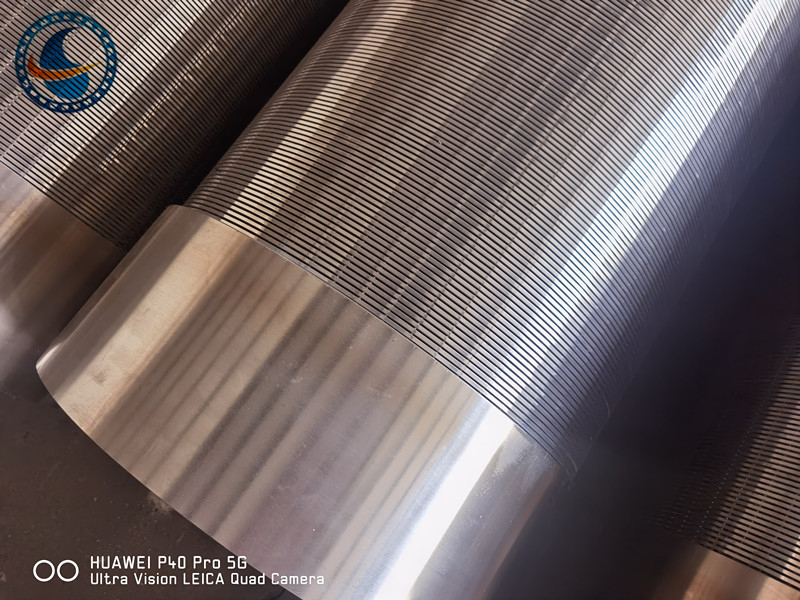 SS304 Slot 40 Johnson Profile Wire Water Well Screens cho các giếng sâu 400m