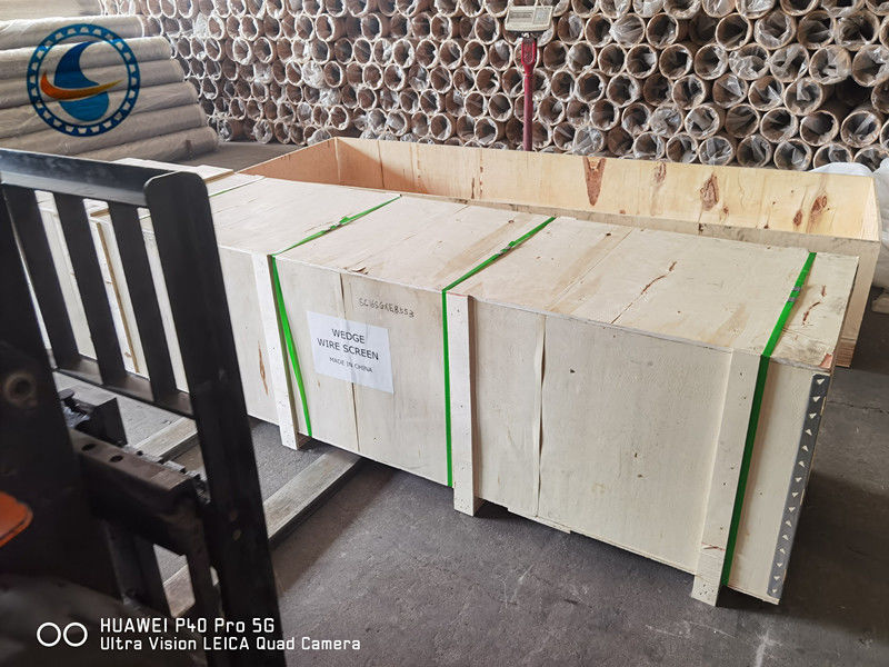 Johnson Vee hình dáng sợi sợi lọc màn hình cho tuổi thọ dài