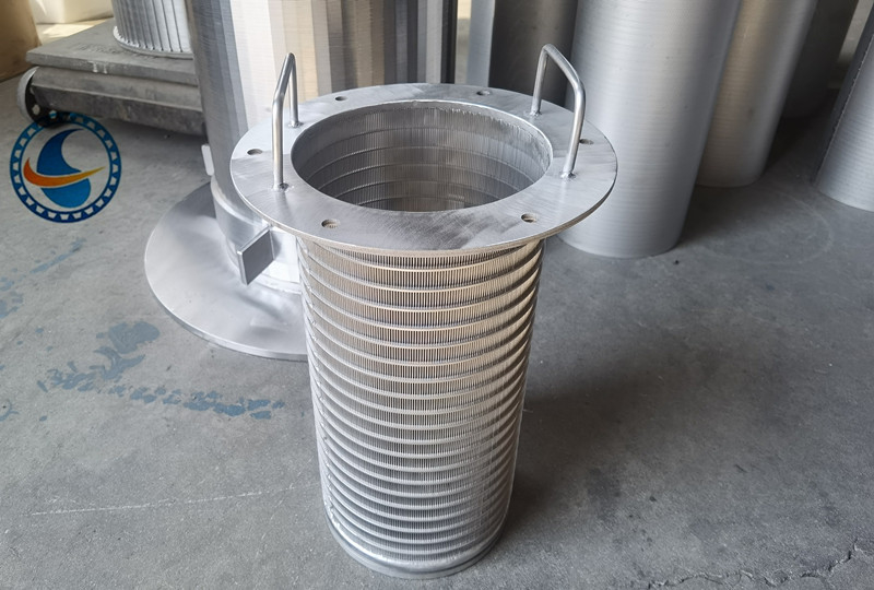 Ss304 Fito Wedge Wire Screen Filter chế biến thực phẩm