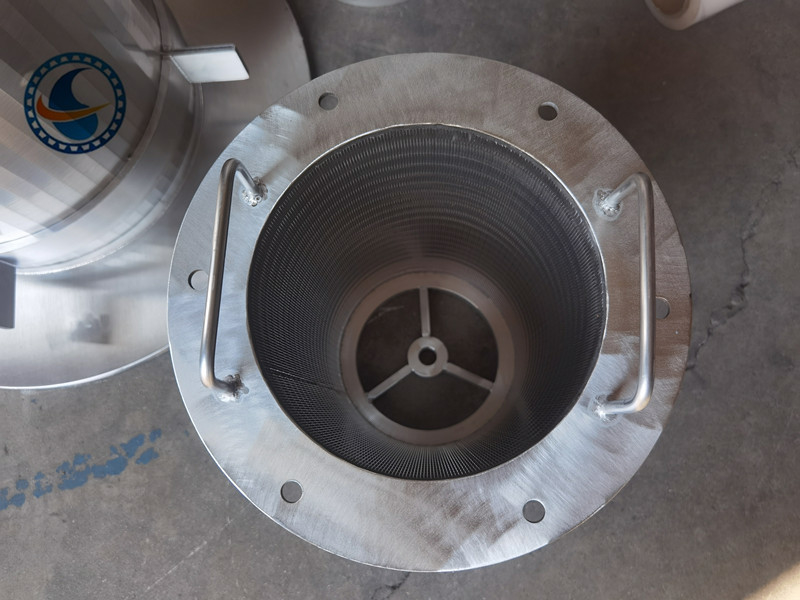 Ss304 Fito Wedge Wire Screen Filter chế biến thực phẩm