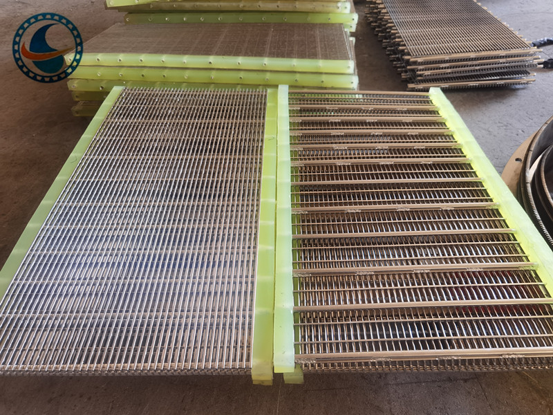Thép không gỉ 304 khe cắm 1.7mm tấm màn hình sợi lưỡi ngựa cho lọc thực phẩm
