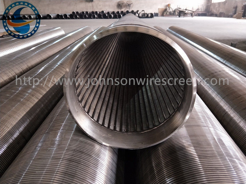 SS 304 chống ăn mòn Johnson Well Screen cho kiểm soát cát