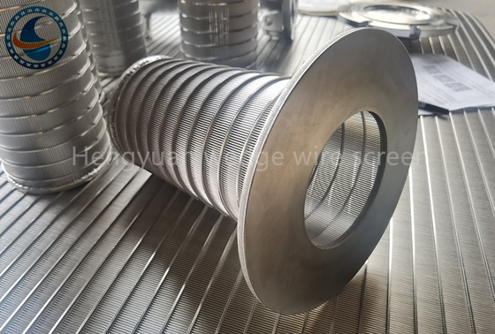 Màn hình lưới dây nêm bằng thép không gỉ 180mm Dia cho bộ lọc nước thải tự động