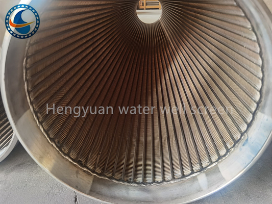 Thép không gỉ 304l Màn hình giếng nước Johnson 1,0mm Khe cắm 12-3 / 4 