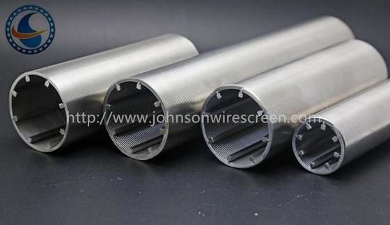 Dây nêm Ss 316l Ống dẫn nước giếng khoan có rãnh cho các nhà máy đường