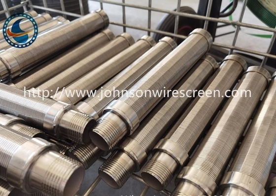 Ống dây nêm 28 Micron bằng thép không gỉ cho máy ép bùn lớn