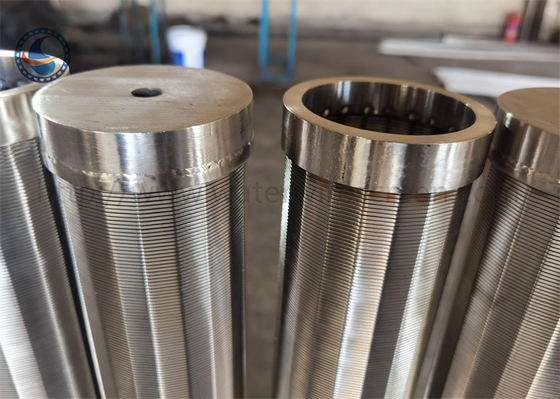 Màn hình vết thương bằng thép không gỉ được chứng nhận Iso9001 Kích thước khe 0,025mm-20 mm