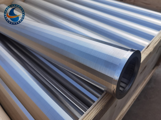 Màn hình lọc dây nêm 316L bằng thép không gỉ cho nước hóa dầu