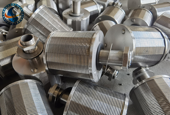 Màn hình sợi lưỡi liễu 304 thép không gỉ vòi lọc OD 53mm