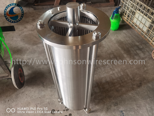 Bộ lọc màn hình V được nâng cao với khe cắm chính xác 100 micron