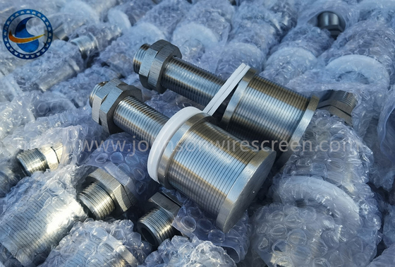 SS316L OD 57mm áp suất cao Whedge Wire Screen Nozzles