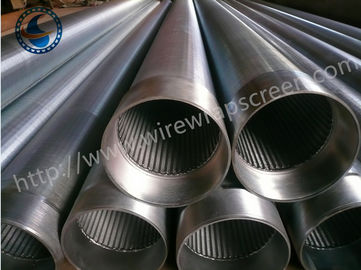 Máy lọc nước giếng khoan bằng thép không gỉ có hình dạng Johnson Loại Vee Tuổi thọ dài