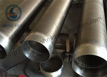 Khe nước Giếng khoan 1,0 mm Màn hình dây nêm Johnson Thép không gỉ