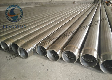 Màn hình dây nêm SUS 304 Johnson Bộ lọc dây nêm Chống ăn mòn mạnh