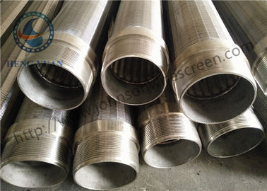 Khớp nối ren màn hình tròn Johnson Vee Hiệu quả sản xuất cao