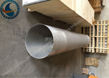 Lưới dây nêm SS 304 Khả năng không tắc nghẽn Khả năng chống phản ứng cao