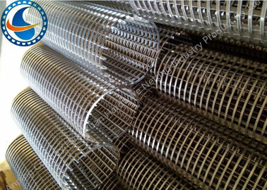 Lưới dây nêm có rãnh 3mm chuyên nghiệp Khả năng chống ăn mòn khu vực mở lớn