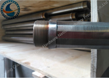 Khớp nối API / NPT Lưới dây nêm Tự hỗ trợ độ chính xác kích thước cao