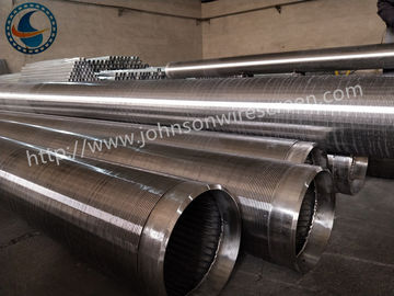 Ống lọc nước bằng thép không gỉ bằng thép không gỉ dầu, màn hình dây nêm Johnson