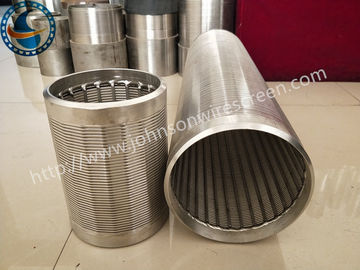 Màn hình dây nêm Johnson hiệu quả cao Vật liệu thép không gỉ từ tính