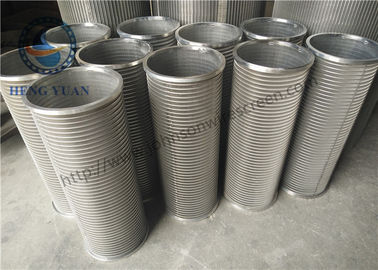 Rổ xi lanh dây cấp 304, Màn hình trống xoay xử lý nước