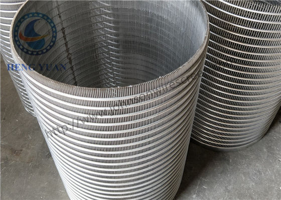 Rổ dây nêm bằng thép không gỉ 316, Rổ lọc dây Hiệu quả cao