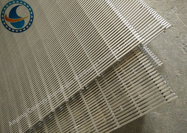 Tấm màn hình dây nêm loại Johnson phẳng cho thiết bị xử lý nước