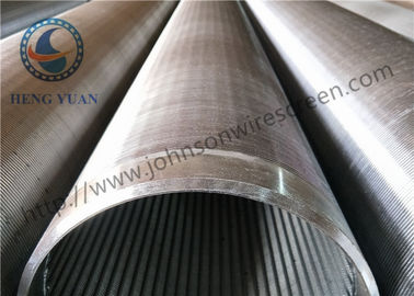 Bộ lọc màn hình giếng nước dầu tiêu chuẩn Jis Chiều dài ống 1m-6m