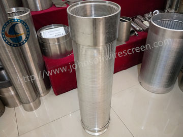 Màn hình giếng khoan bằng thép không gỉ 40 khe Kết cấu rắn OEM / ODM Có sẵn