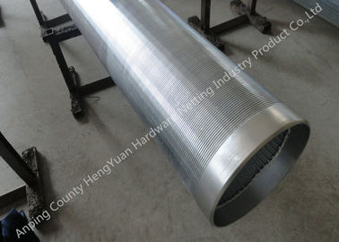 Bộ lọc bằng thép không gỉ Wedge Johnson Wire Screen, Ống nước giếng sâu