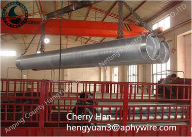Màn hình dây nêm V bằng thép không gỉ, Màn hình ống kim loại Bộ lọc chất lỏng