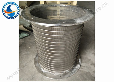 Trống màn hình quay mặt bích ngược 50 Micron, Trống màn hình dây nêm