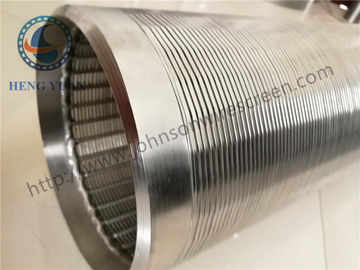 Khe cắm liên tục Johnson sàng lọc nước ngầm và vòng đệm giếng khoan Kết nối cuối