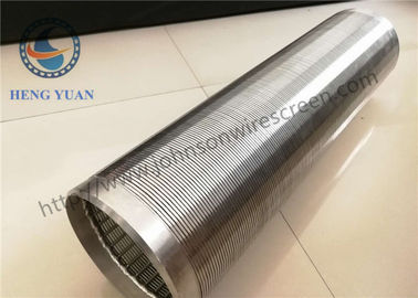 Chiều dài 5,8M Thép không gỉ Vee Well Vỏ bọc Dây ống hàn Màn hình bơm tốt