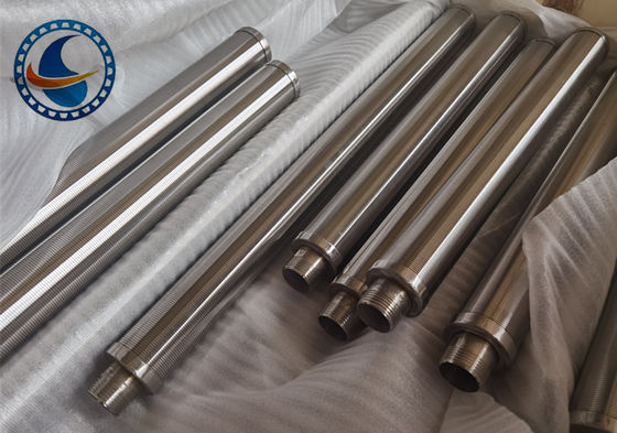 SS304 Vee hình dạng Profile Wire Wedge Wire Screen Filter Pipe