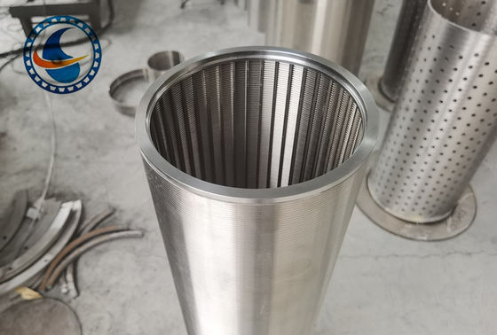 SS304 Vee hình dạng Profile Wire Wedge Wire Screen Filter Pipe