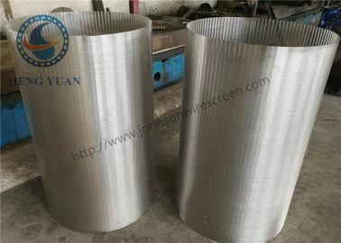304 SS Johnson sàng lọc nước ngầm và giếng hình dạng V cho máy đánh lửa trống