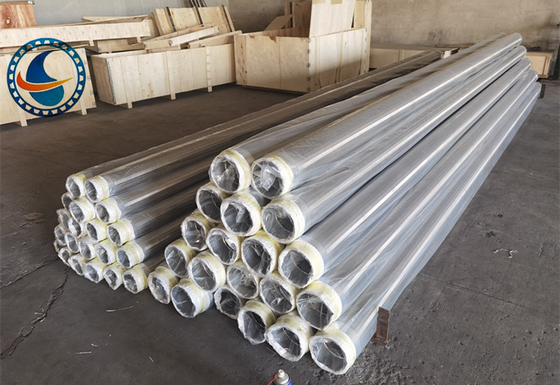 SS304L 168mm Johnson VEE-WIRE Ống màn hình giếng nước