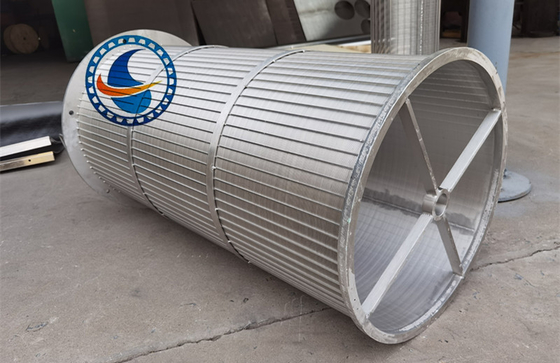 Lọc trống quay bằng dây hình chữ V SS304 750x1100mm