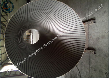 Lưới dây nêm chuyên nghiệp Không làm tắc nghẽn Vật liệu thép không gỉ / LLG