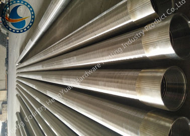 Ống màn hình dây SS Johnson / Màn hình dây nêm hàn được liệt kê ISO