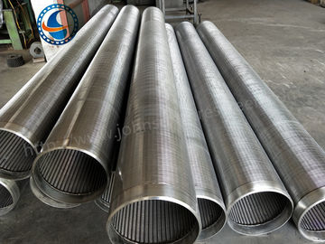 Màn hình giếng nước bằng thép không gỉ 304 để kiểm soát cát Kích thước khe 1,0 mm