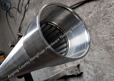 Khớp nối ren kết thúc Ống màn hình dây nêm để khoan giếng nước